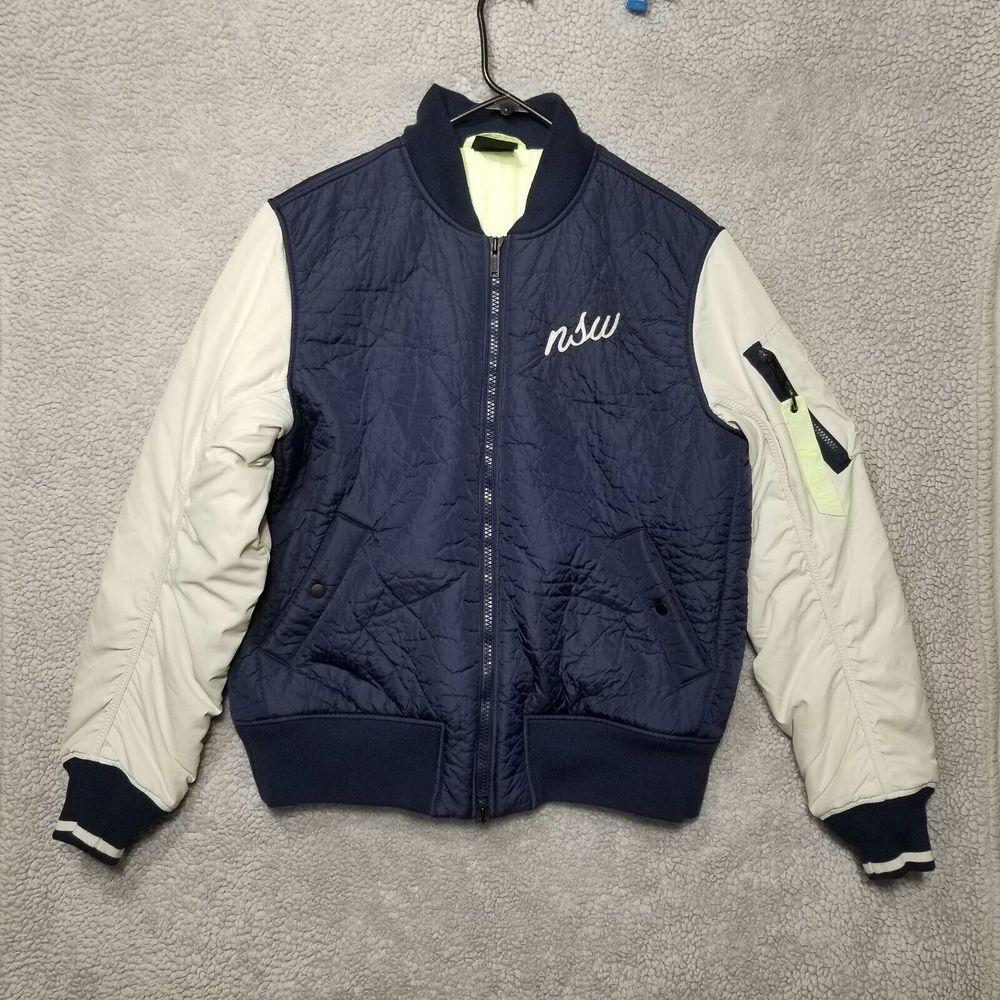 Nike Sportswear NSW Synthetic Fill Bomber Jacket 928917-452‎ Men's Size Large